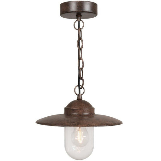 LUXEMBOURG  IP23 - HANGLAMP - ROEST - E27