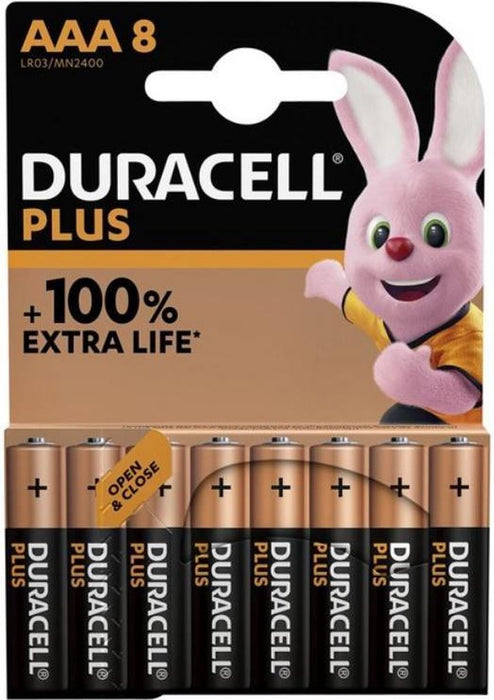 DURACELL AAA 100&#37; 8ST