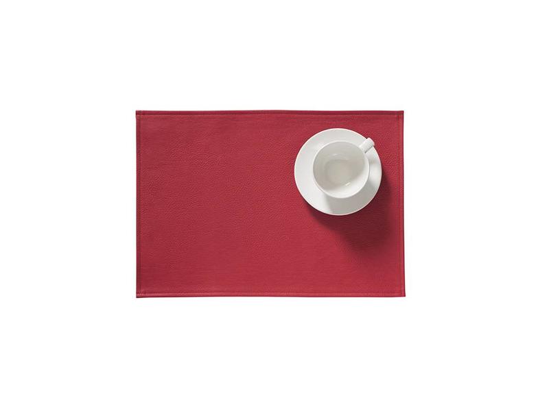 PLACEMAT 45X30CM RED(F12/16)