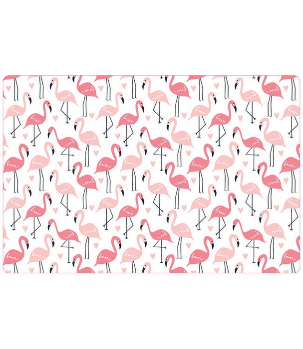 PLACEMATS - ANTI-SLIP - 30x45CM  PINK FLAMINGOS