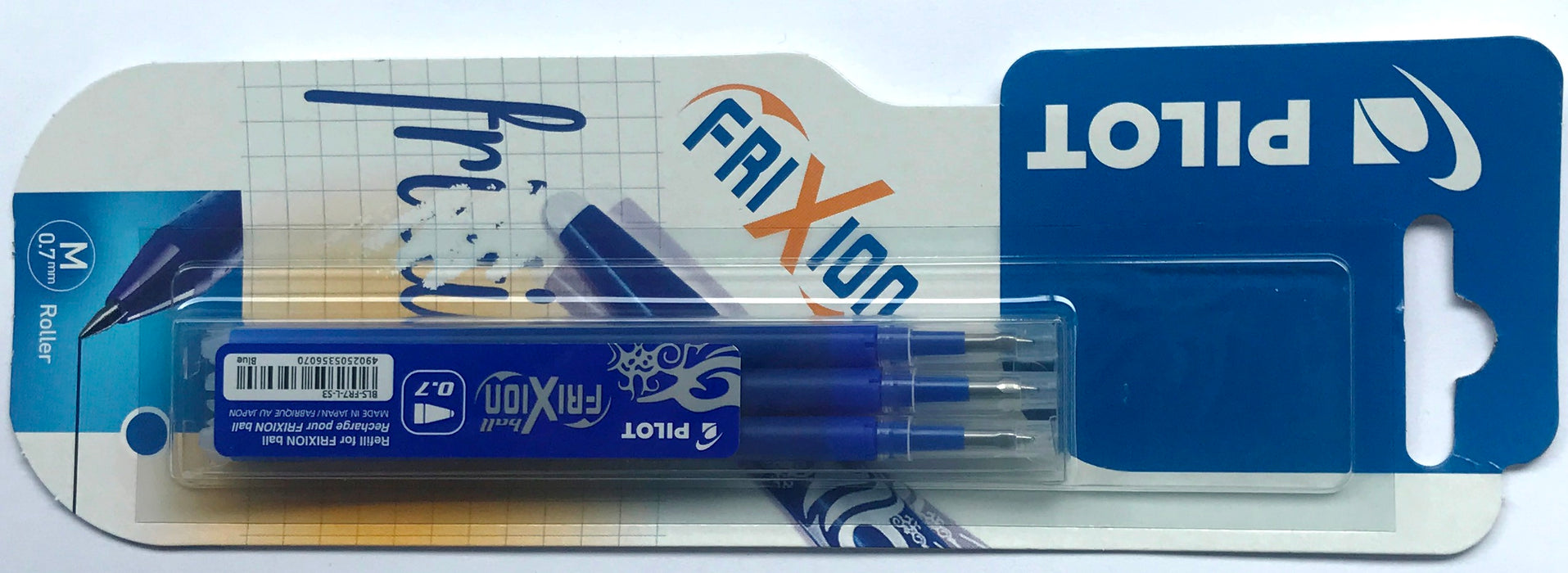 PILOT FRIXION BALL 3 VULLINGEN MEDIUM BLAUW