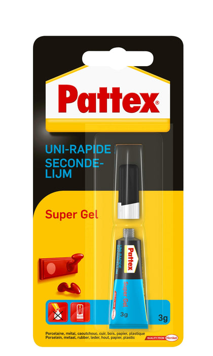 PATTEX DEUXIÈME ADHÉSIF SUPERGEL 3G