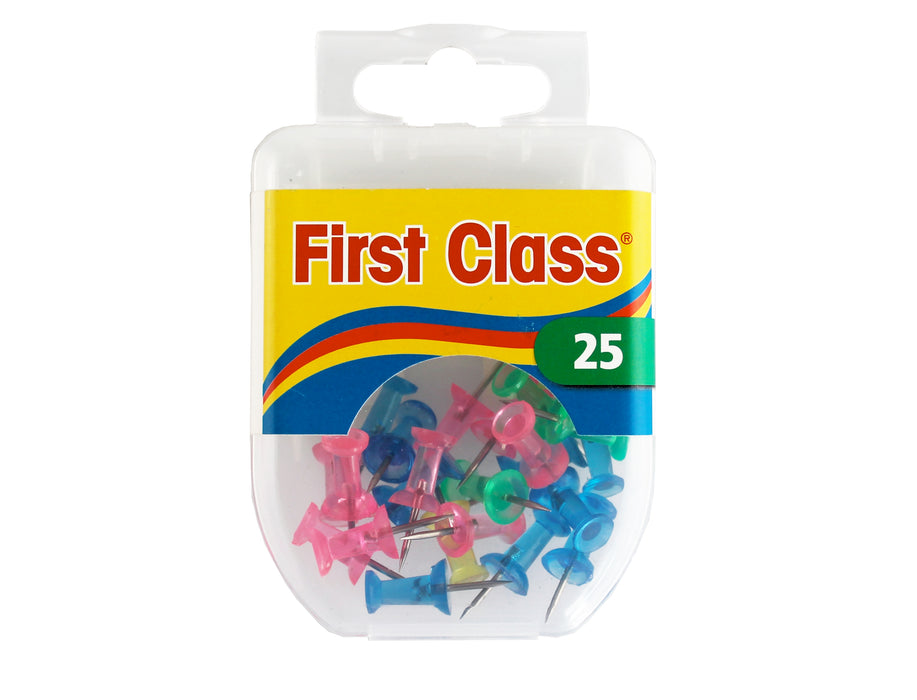 PUSH PINS ASSORTIE  25 STUKS    FC