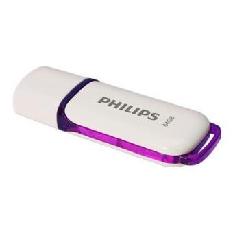 PHILIPS USB 2.0 64GB SNOW EDITION PURPLE