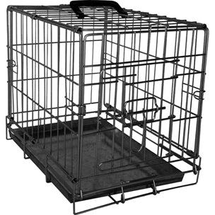 CAGE FILAIRE EBO NOIR S 43X61X50CM