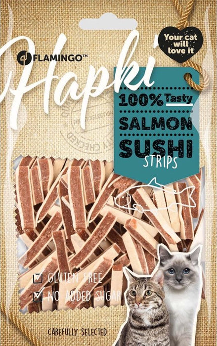 HAPKI LAMES DE SUSHI AU SAUMON 85GR