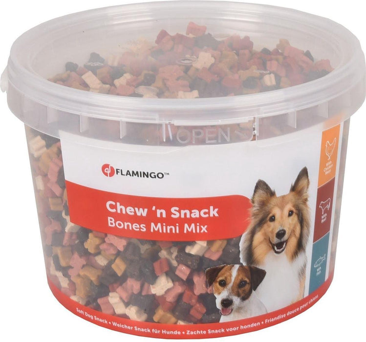 CHEW'N SNACK MINI BONES MIX 1,8KG