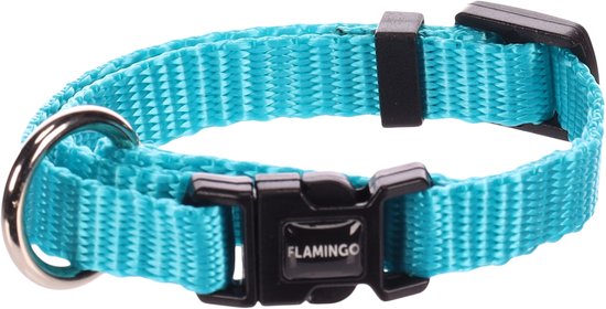 COLLIER ZIGGI TURQUOISE XXS 15-25CM 10MM