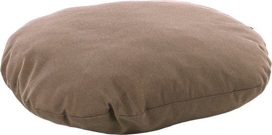 COUSSIN PANAMA OVALE TAUPE 70X56X8CM