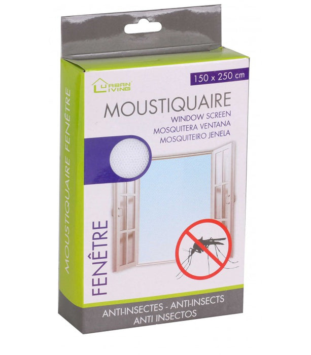 KIT MOUSTIQUAIRE ANTI INSECTES 150X250