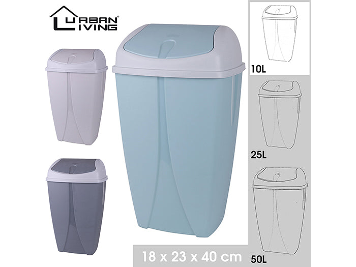 LE PLASTIK - POUBELLE FLIP BICOLORE 10L