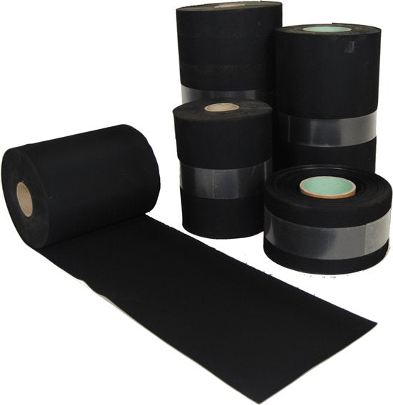 EPDM-STROKEN OP ROL 1,2MM 0,3M(P71)(PRIJS METER)