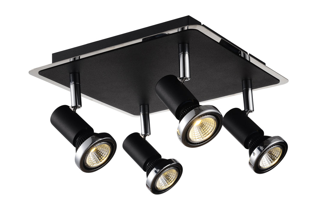 XZIBIT SPOT 4XGU10 5W LED INCL. ZWA