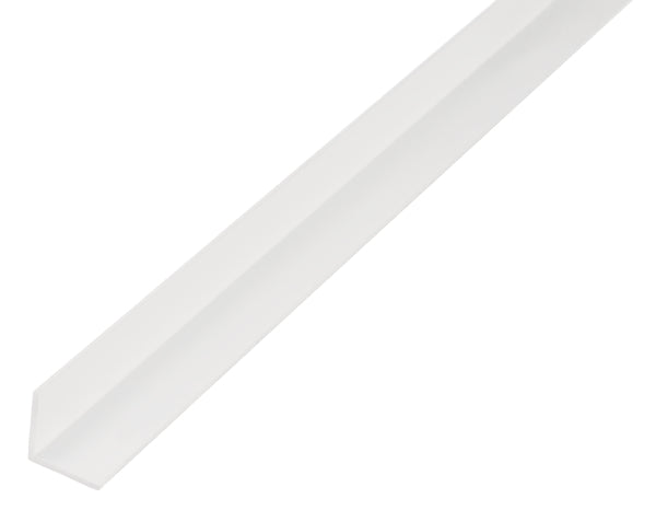 Profilé d'angle, PVC, blanc, 60x60x2/2m