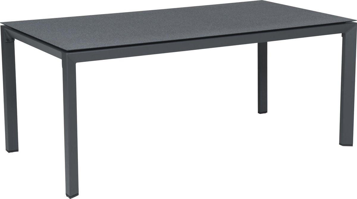 Salsa tafel 180x100cm carbon black