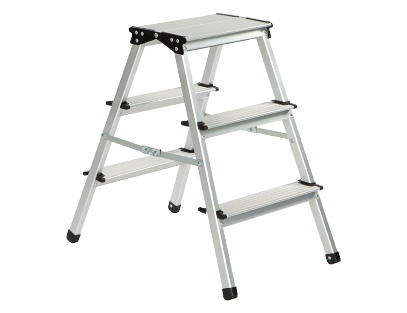 TRAPLADDER ALU STEPPY 2X3 TREDEN