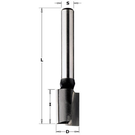 RECHTE GROEFFREES, D=25, I=35, L=90, Z=Z2+1