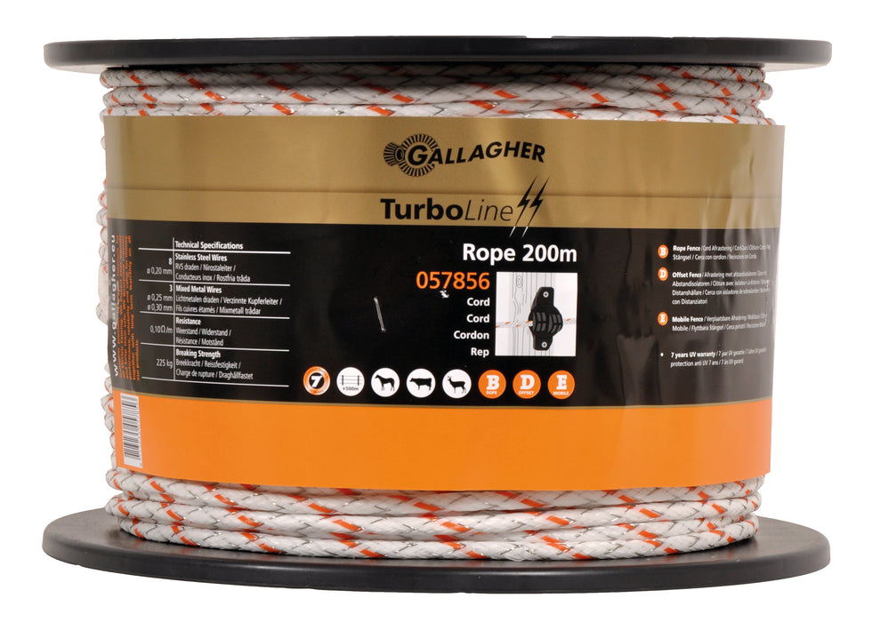 TURBOLINE CORD WIT 200M