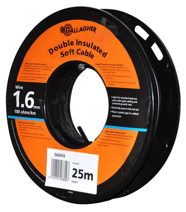 CABLE 1.6MM 25M/ROULEAU 100 OHM/1KM