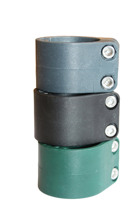 MIDDEN/EINDKLEM PLASTIEK PROFIELPAAL 48MM RAL 6005 GROEN