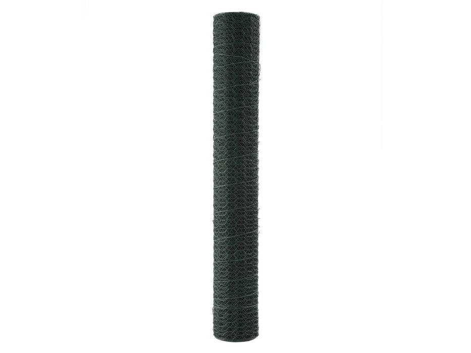 HEXAGONE DIVISÉ. 25X1.0MM X 50CMX 5M RAL 6005 VERT