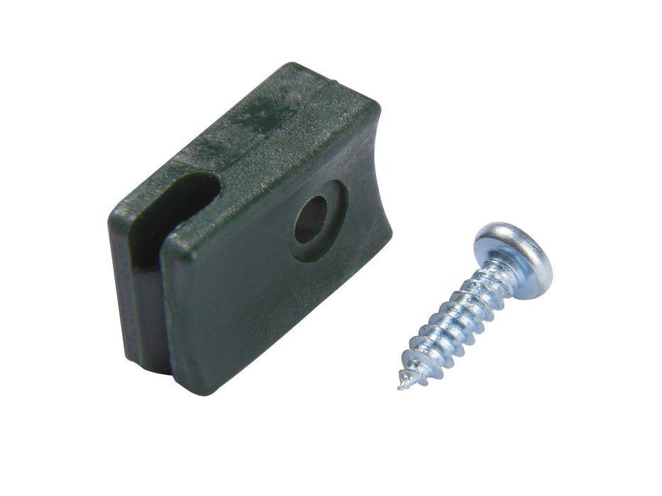 SPANDRAADHOUDERS (100ST) RAL 6005 GROEN