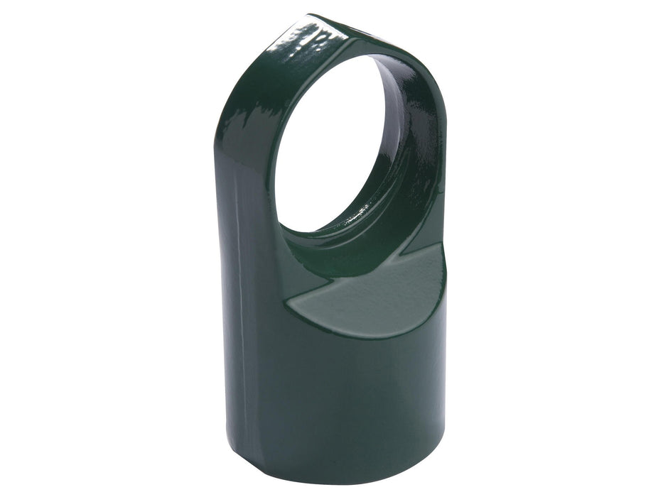 DOORVOERKOP BOVENBUIS 60/42MM ALU GELAKT RAL 6005 GROEN