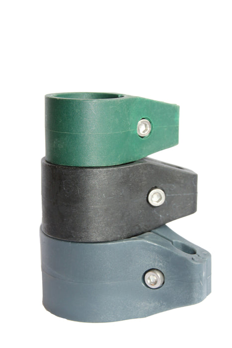 EINDKLEM PLASTIEK 40MM RAL 6005 GROEN