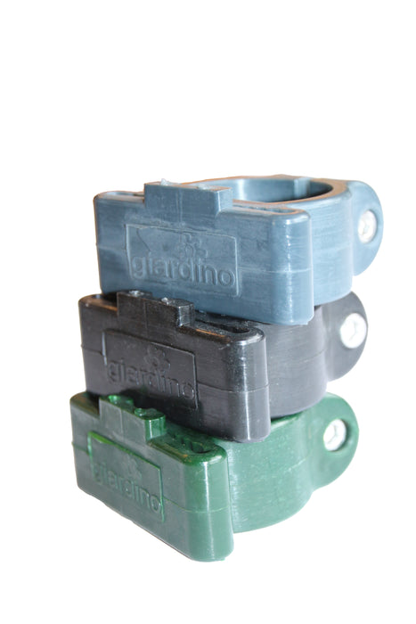 HOEKKLEM PLASTIEK PROFIELPAAL 48MM RAL 6005 GROEN