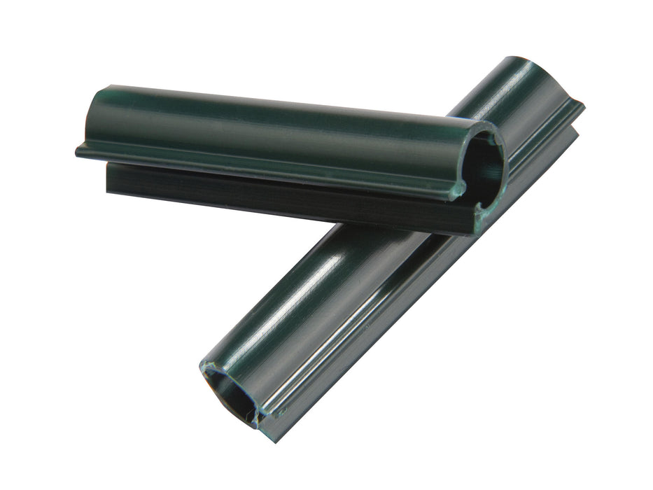 CLIPS 48MM (100ST) RAL 6005 GROEN