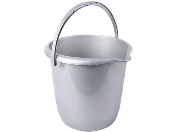 SEAU ROND AVEC BEC 10L.-GR