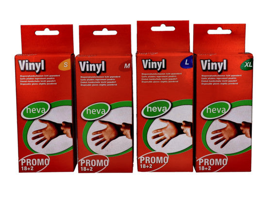 HANDSCHOEN VINYLE /20 X-LARGE (10)