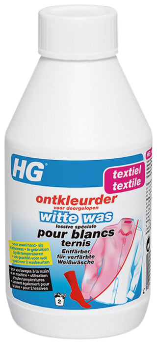 HG ONTKLEURDER DOORGELOPEN WITTE WAS 200GR