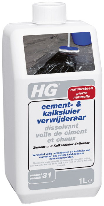 HG NATUURSTEEN CEMENTSLUIERVERWIJDERAAR (PRODUCT 31) 1L