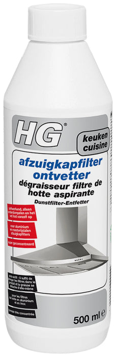 HG AFZUIGKAPFILTER ONTVETTER 500ML