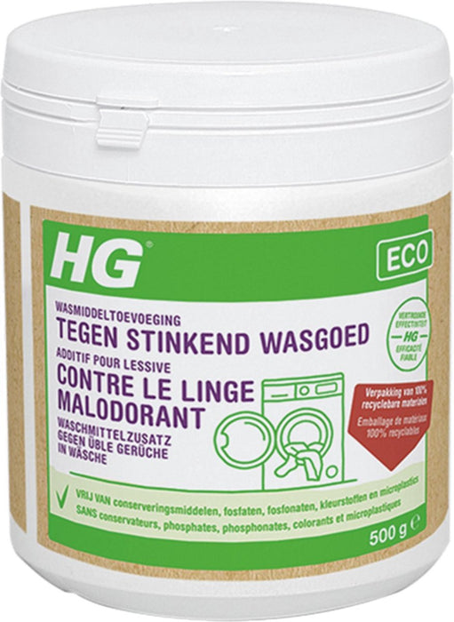 HG ECO WASMIDDELTOEVOEGING TEGEN STINKEND WASGOED 500ML