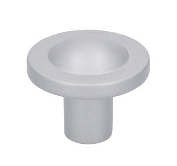 KNOP ROND 35MM ALUMINIUM KLEUR (BORD 22 POS 10)