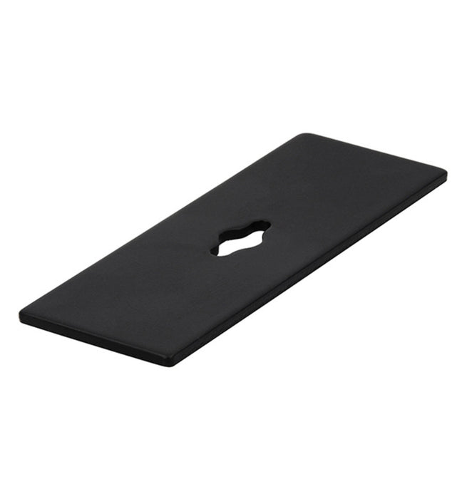 ACHTERPLAAT MAT ZWART VOOR KNOP 72 MM (BORD 8 POS 7)