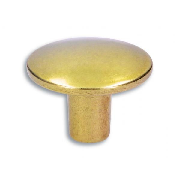 KNOP 30MM ZAMAC/ VINTAGE GOLD (BORD 21 POS 12)