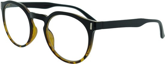 LUNETTES DE LECTURE NOIRES CLAIRES +1,50