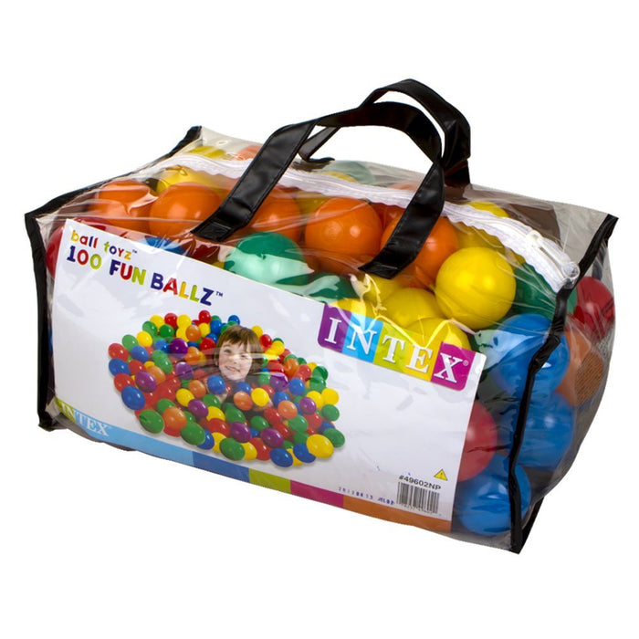 SMALL FUN BALLZT (Ball-100pcs), 2 ans et plus, sac de transport - 6,5 cm