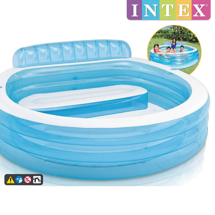 PISCINE SALON FAMILIAL CENTRE DE NATATION, 3 ans et plus - 2,24 mx 2,16 mx 76 cm