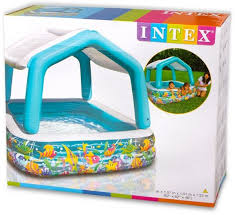 SUN SHADE POOL, AGES 2+ - 1.57MX1.57MX1.22M