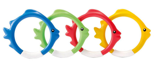 UNDERWATER FISH RINGS,  Ages 6+, 4 Colors -