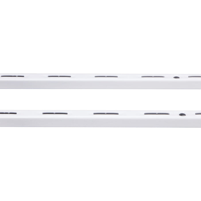 2PCS RAIL SIMPLE 50CM BLANC