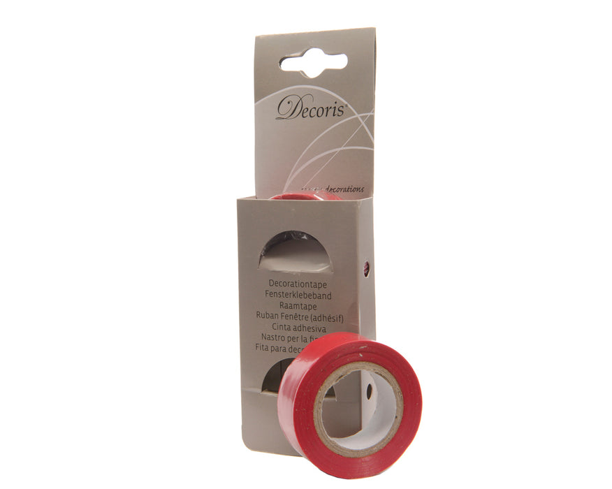 RAAMTAPE ROOD 10M 19MM