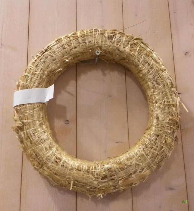 WREATH STRAW NATURE DIA35.00-H5.50CM