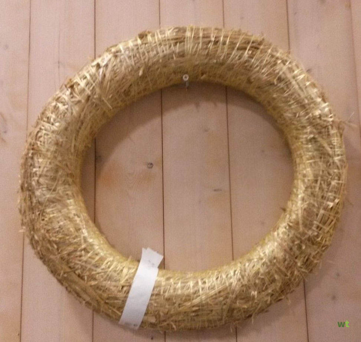 COURONNE PAILLE NATURE DIA50.00-H7.50CM