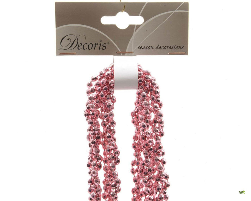 KRALENKETTING ROZE PINK 270CM