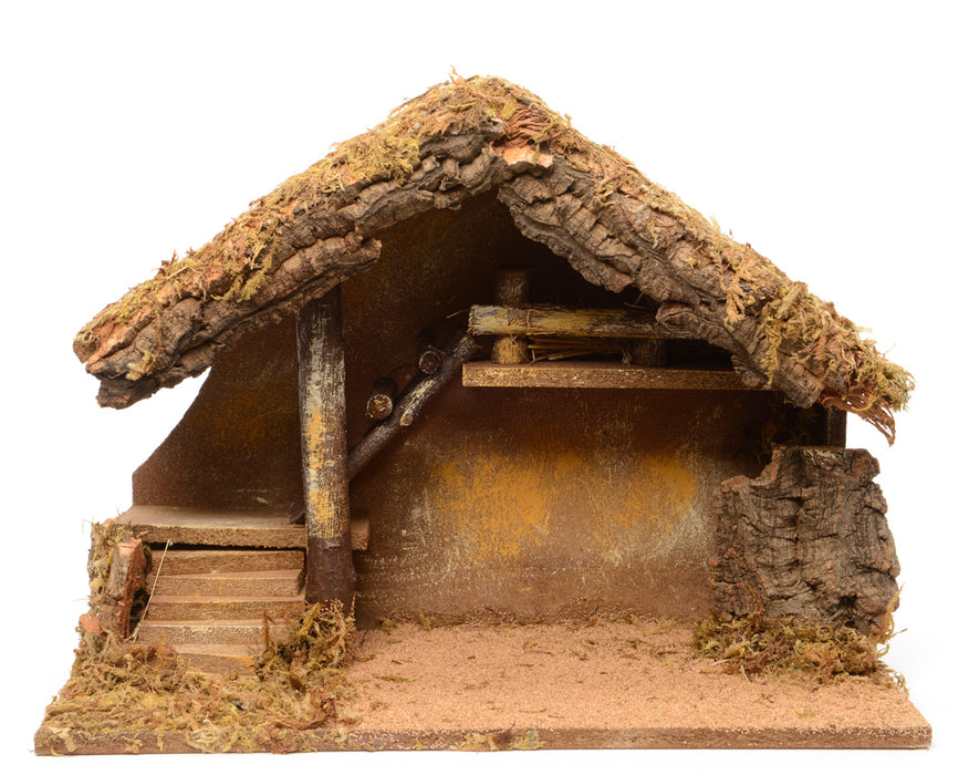 NATIVITY HOUSE NATURAL LADDER FSC 100&#37; GREEN/COLOUR(S) L39.00-W19